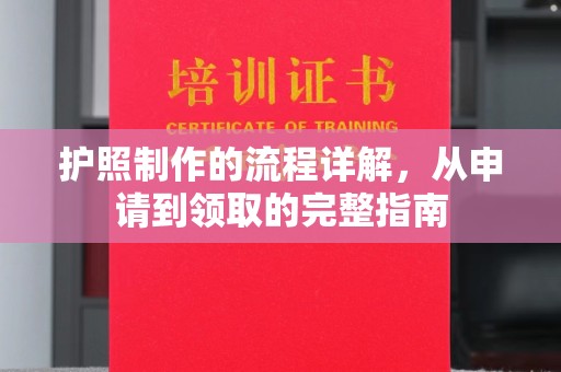 南沙护照制作的流程详解，从申请到领取的完整指南